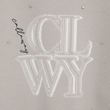 キャロウェイ Callaway　レディース クルーネック 長袖 ラインストーン付き ニット C25218201　2025年モデル 詳細1 詳細10