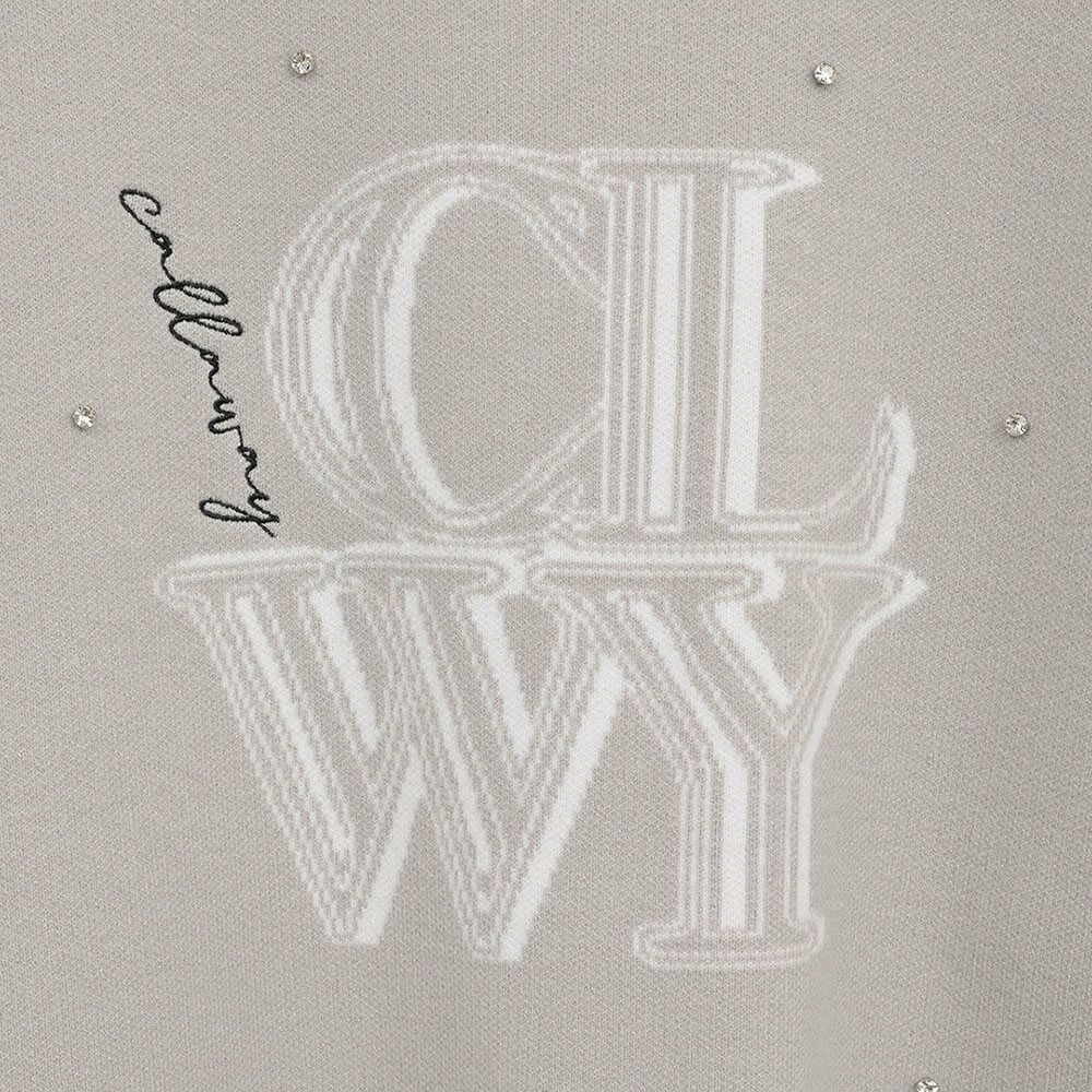 キャロウェイ Callaway　レディース クルーネック 長袖 ラインストーン付き ニット C25218201　2025年モデル 詳細1 詳細10