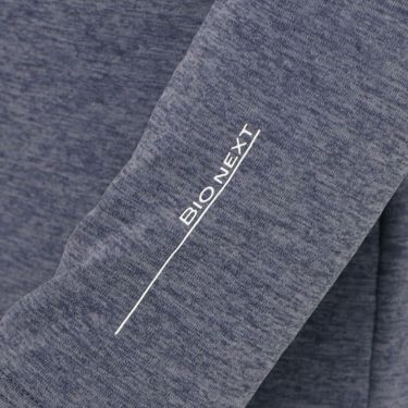 ミズノ MIZUNO　メンズ BIO NEXT バイオネクスト ストレッチフリース 長袖 ハイネック E2MJC502　2025年モデル ブラック杢 詳細4