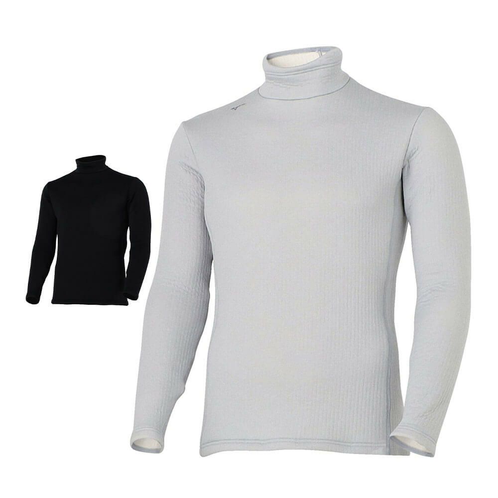 ミズノ MIZUNO　BIO GEAR バイオギア ブレスサーモ デラックスウォーム 長袖 ハイネック E2MJC504　2025年モデル 詳細1