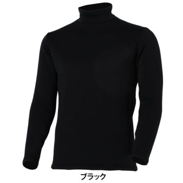 ミズノ MIZUNO　BIO GEAR バイオギア ブレスサーモ デラックスウォーム 長袖 ハイネック E2MJC504　2025年モデル　ブラック 詳細1