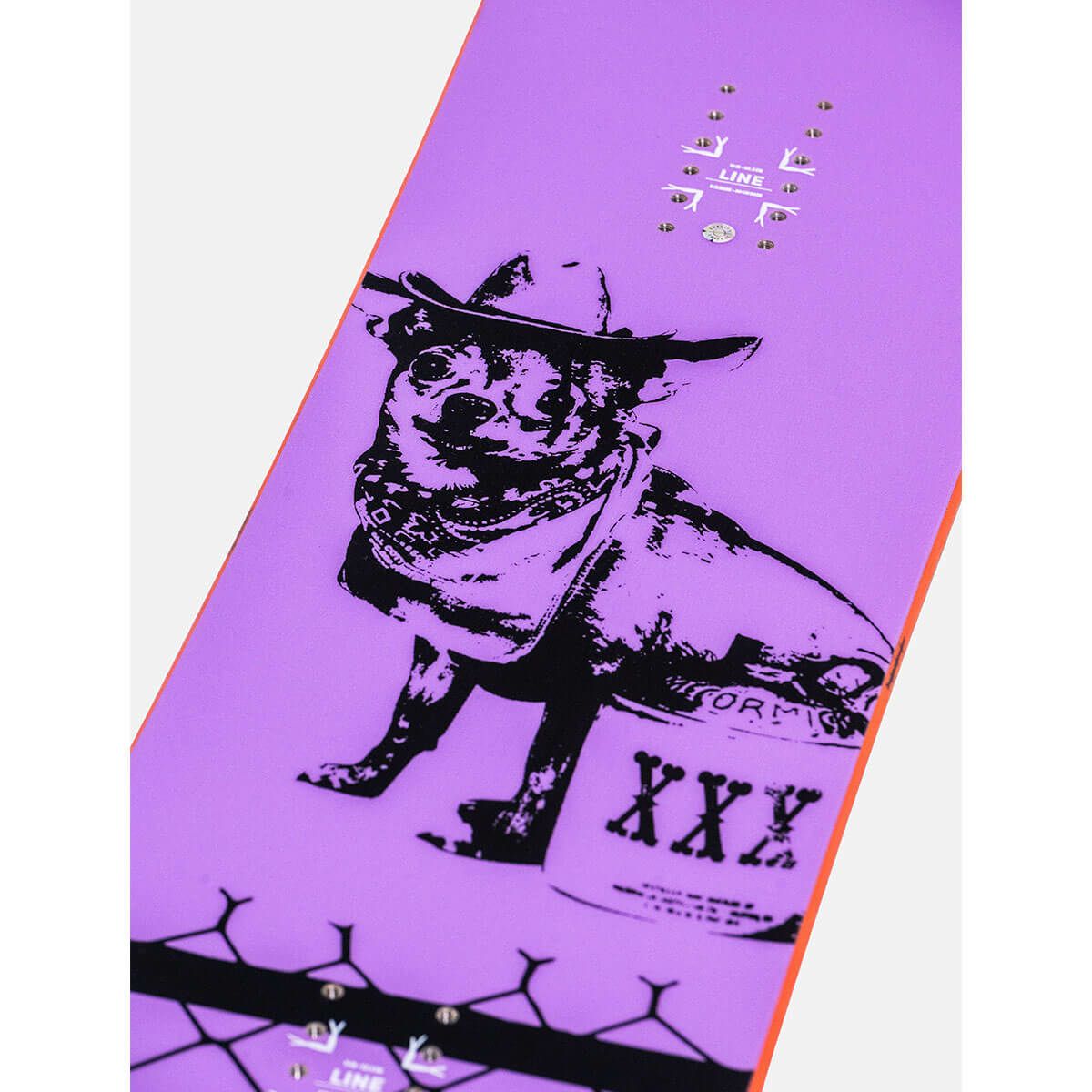 ライン LINE　LATERAL ラテラル　スノーボード 板 2025-2026 詳細6