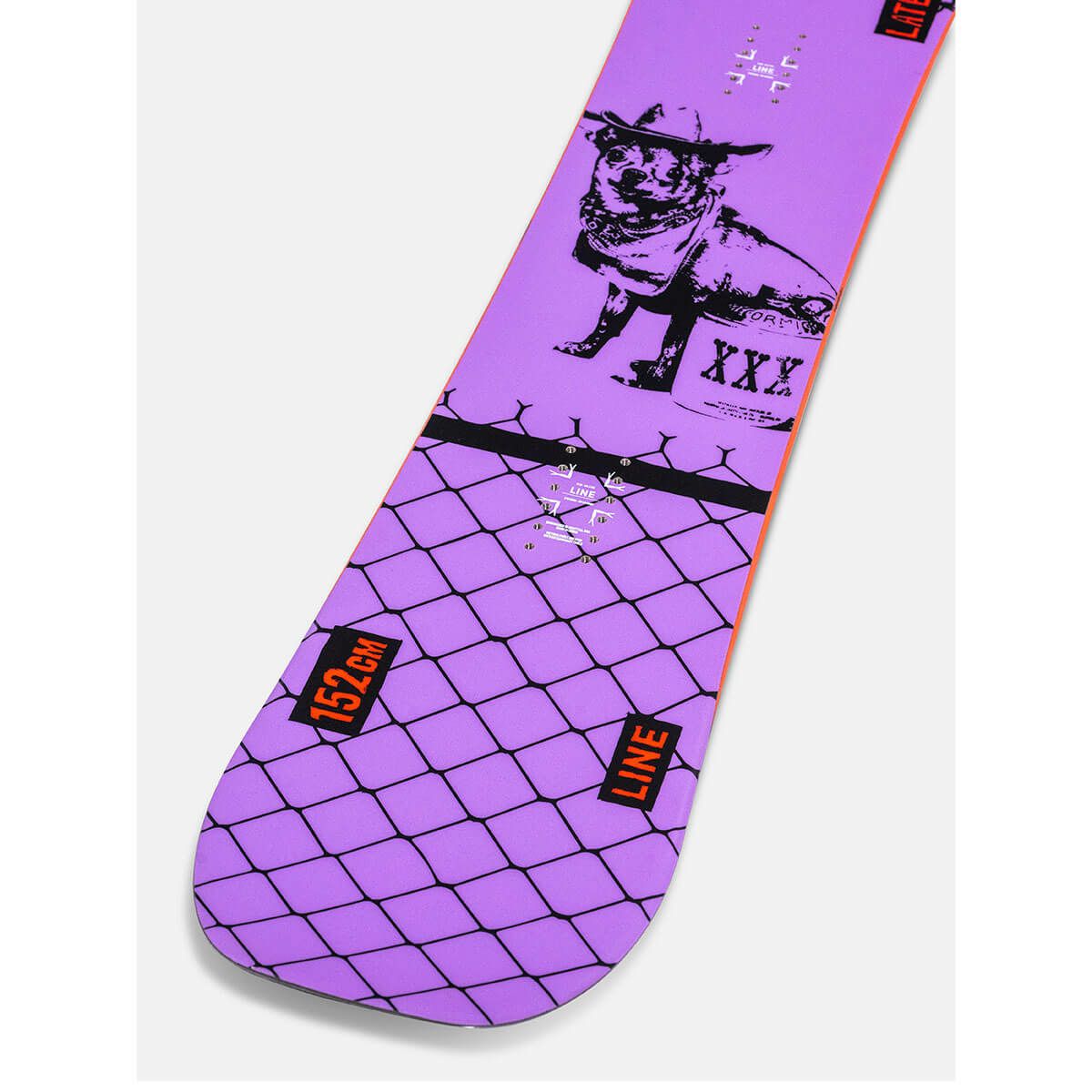 ライン LINE　LATERAL ラテラル　スノーボード 板 2025-2026 詳細7