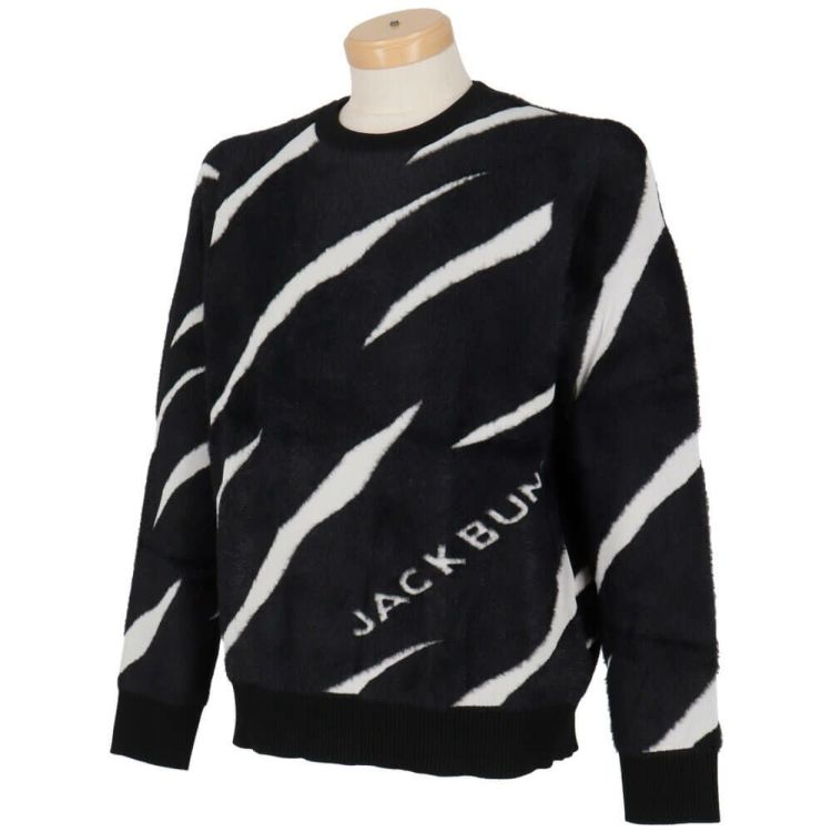 ジャックバニー Jack Bunny!! メンズ 12Gダブルジャガード クルー