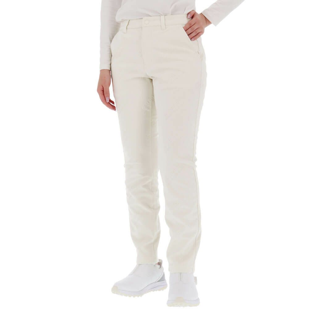 ジャックバニー Jack Bunny!!　レディース ラミネートスムース 裏地付き ロングパンツ 263-5231160　2025年モデル  詳細4