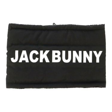 ジャックバニー Jack Bunny!!　ロゴデザイン ネックウォーマー 262-5283121 010 ブラック　2025年モデル  ブラック