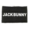 ジャックバニー Jack Bunny!!　ロゴデザイン ネックウォーマー 262-5283121 010 ブラック　2025年モデル  ブラック