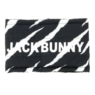 ジャックバニー Jack Bunny!!　ロゴデザイン ネックウォーマー 262-5283121 011 ゼブラ　2025年モデル  ゼブラ