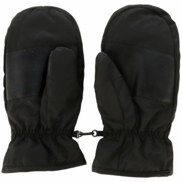 ジャックバニー Jack Bunny!!　裏起毛 ロゴデザイン ミトン 262-5283122 010 ブラック　2025年モデル  ブラック 詳細2