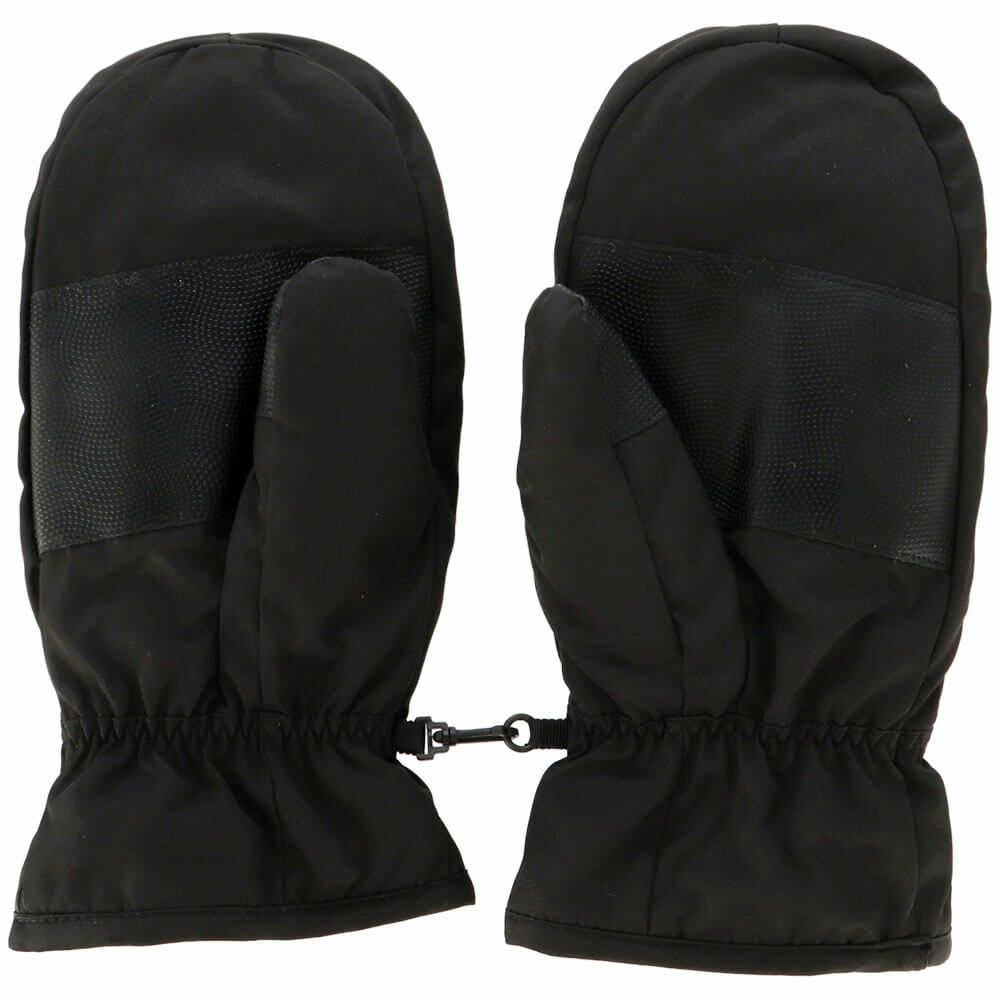 ジャックバニー Jack Bunny!!　裏起毛 ロゴデザイン ミトン 262-5283122 010 ブラック　2025年モデル  ブラック 詳細2