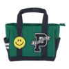 パーリーゲイツ PEARLY GATES　SMILEチャーム付き ピンストライプ柄 カートバッグ 053-5281911 141 グリーン　2025年モデル グリーン