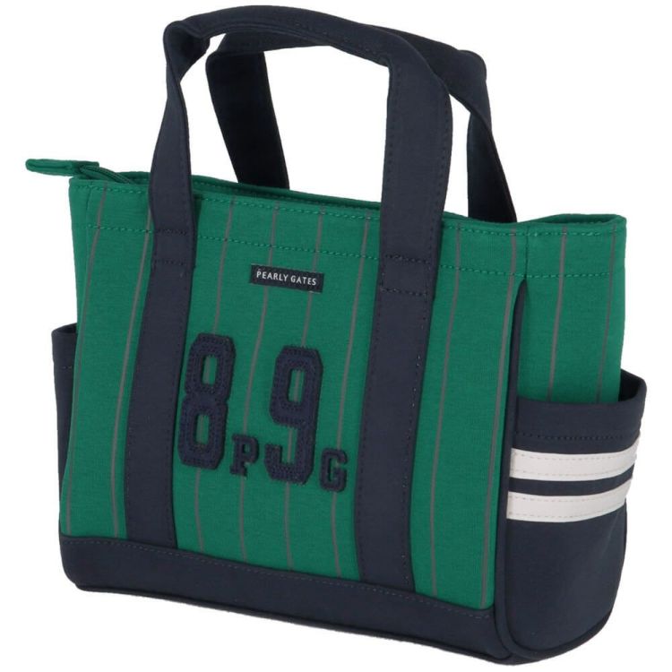 ★ 美品 PEARLY GATES パーリーゲイツ ストライプ カートバッグ ★ PEARLY GATES（パーリーゲイツ） PEARLY GATESピンストライプ柄裏毛