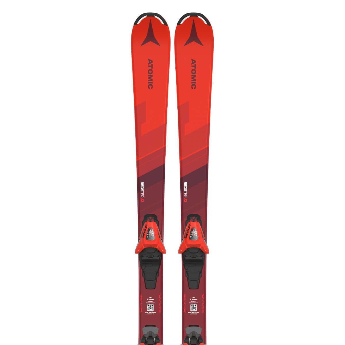 アトミック ATOMIC　REDSTER J2 130-150 + C 5 GW レッドスター J2 Red　ジュニア スキー板 ビンディングセット 2024-2025