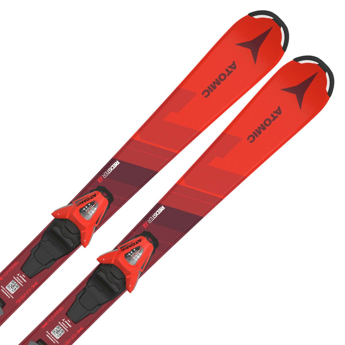 アトミック ATOMIC　REDSTER J2 100-120 + C 5 GW レッドスター J2 Red　ジュニア スキー板 ビンディングセット 2024-2025 詳細3