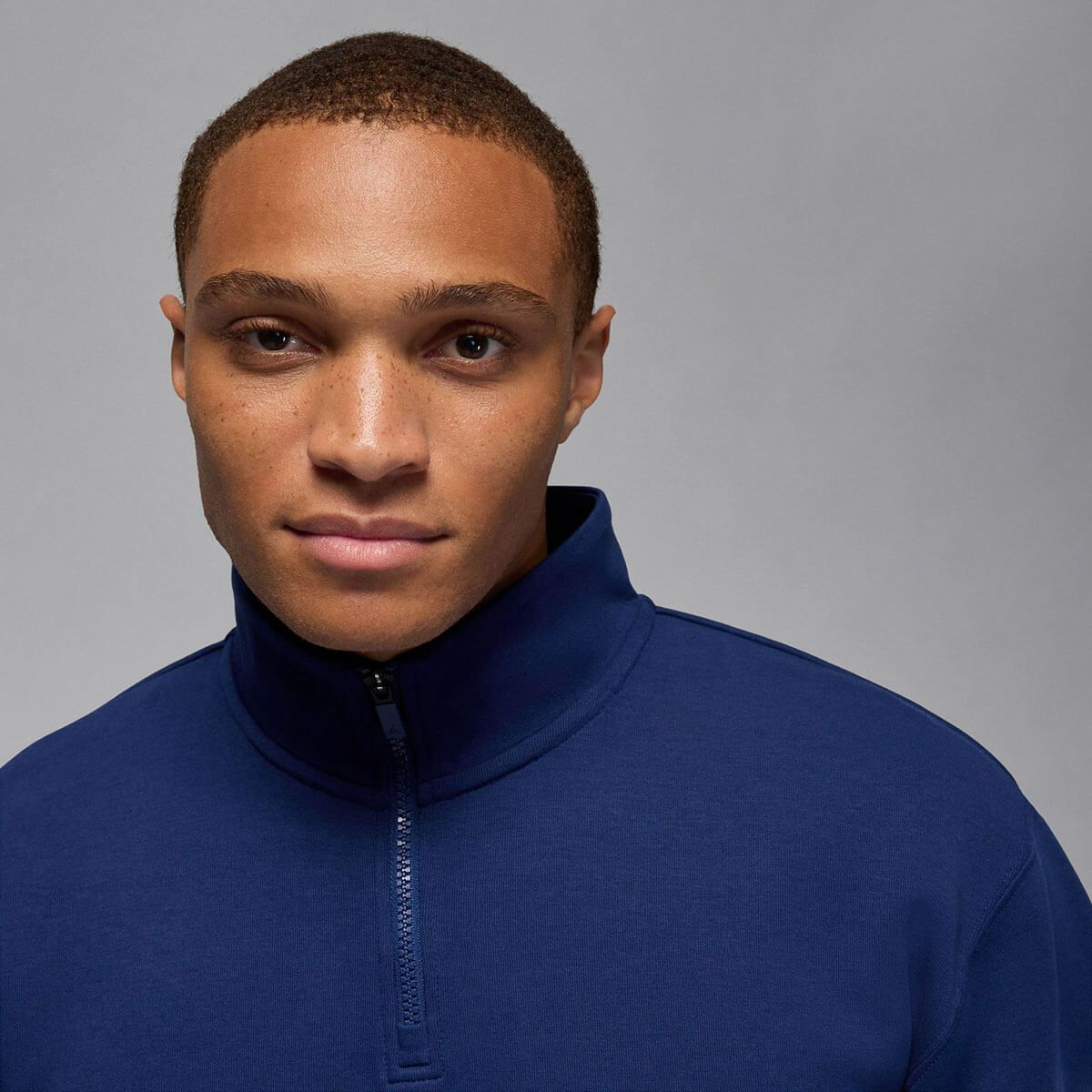 Jordan ジョーダン　メンズ フリース Dri-FIT ハーフジップ 長袖 HF9919 492 ブルーボイド/セイル/ブルーボイド 詳細5