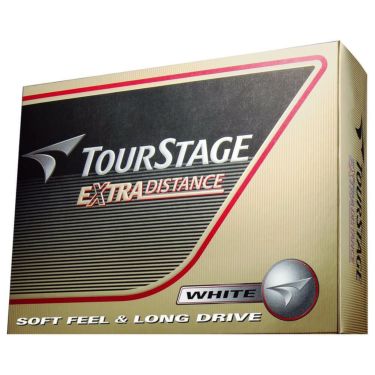 ブリヂストン TOURSTAGE EXTRA DISTNACE ツアーステージ エクストラディスタンス ゴルフボール 1ダース（12球入り）　ホワイト詳細2
