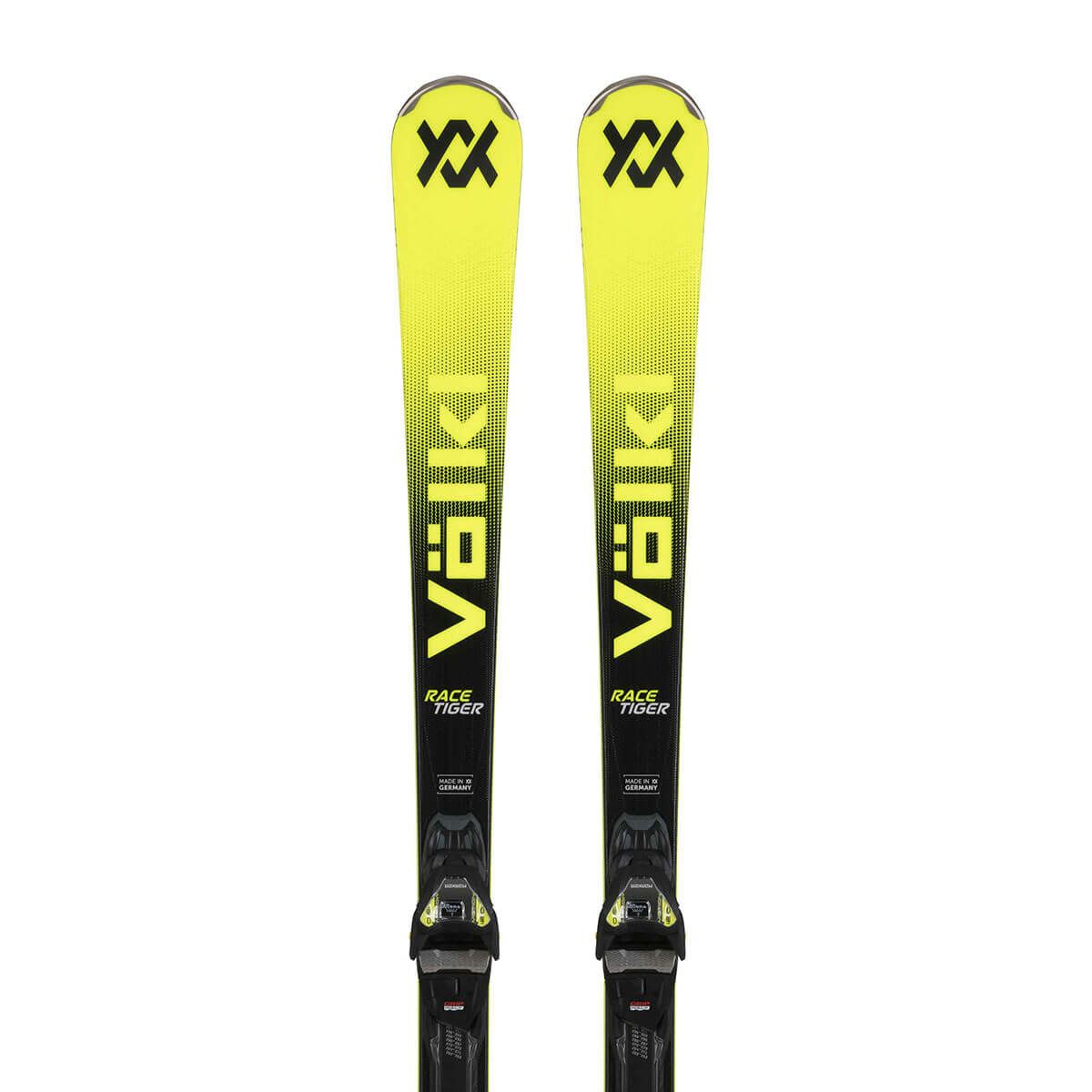 フォルクル VOLKL　RACETIGER SC YELLOW ＋ vMOTION 12 GW red レースタイガー SC　スキー板 ビンディングセット 2025-2026 詳細1