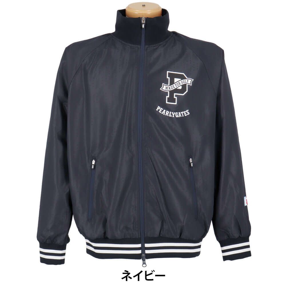 パーリーゲイツ PEARLY GATES　メンズ タフレックス×サーモトロン 長袖 フルジップ ブルゾン 053-5220025　2025年モデル 詳細1 詳細2