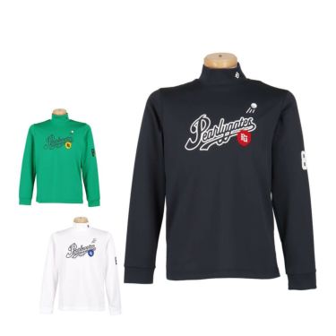 パーリーゲイツ PEARLY GATES メンズ ロゴプリント 半袖 ハイネック