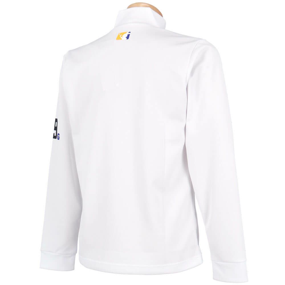 パーリーゲイツ PEARLY GATES　メンズ 鹿の子ダンボールゼブラ 長袖 ハイネック カットソー 053-5266001　2025年モデル 詳細1 詳細3