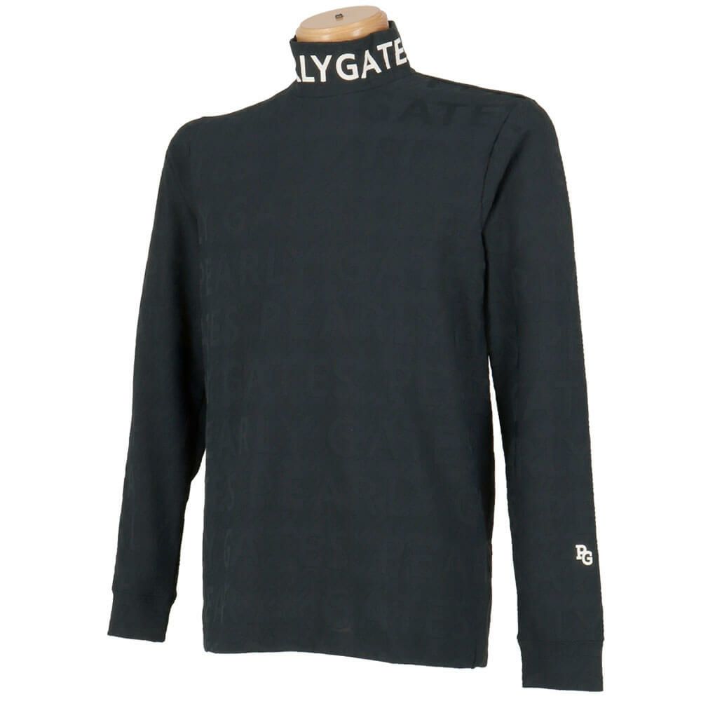 パーリーゲイツ PEARLY GATES　メンズ 3Dベアジャガード 長袖 ハイネック カットソー 053-5266005　2025年モデル 詳細1 詳細7