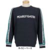 パーリーゲイツ PEARLY GATES　メンズ 12G 地柄 長袖 クルーネック ニット プルオーバー 053-5270015　2025年モデル 詳細1 詳細5