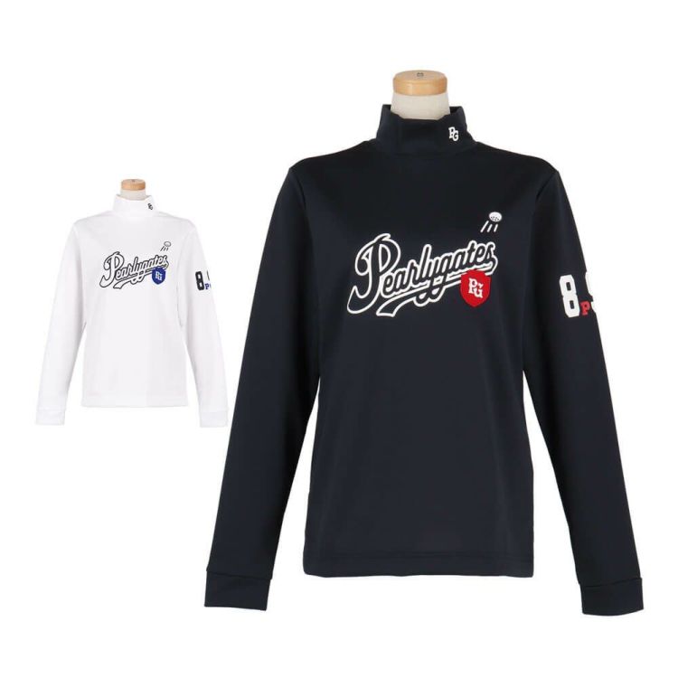 パーリーゲイツ PEARLY GATES レディース 鹿の子ダンボールゼブラ 長袖