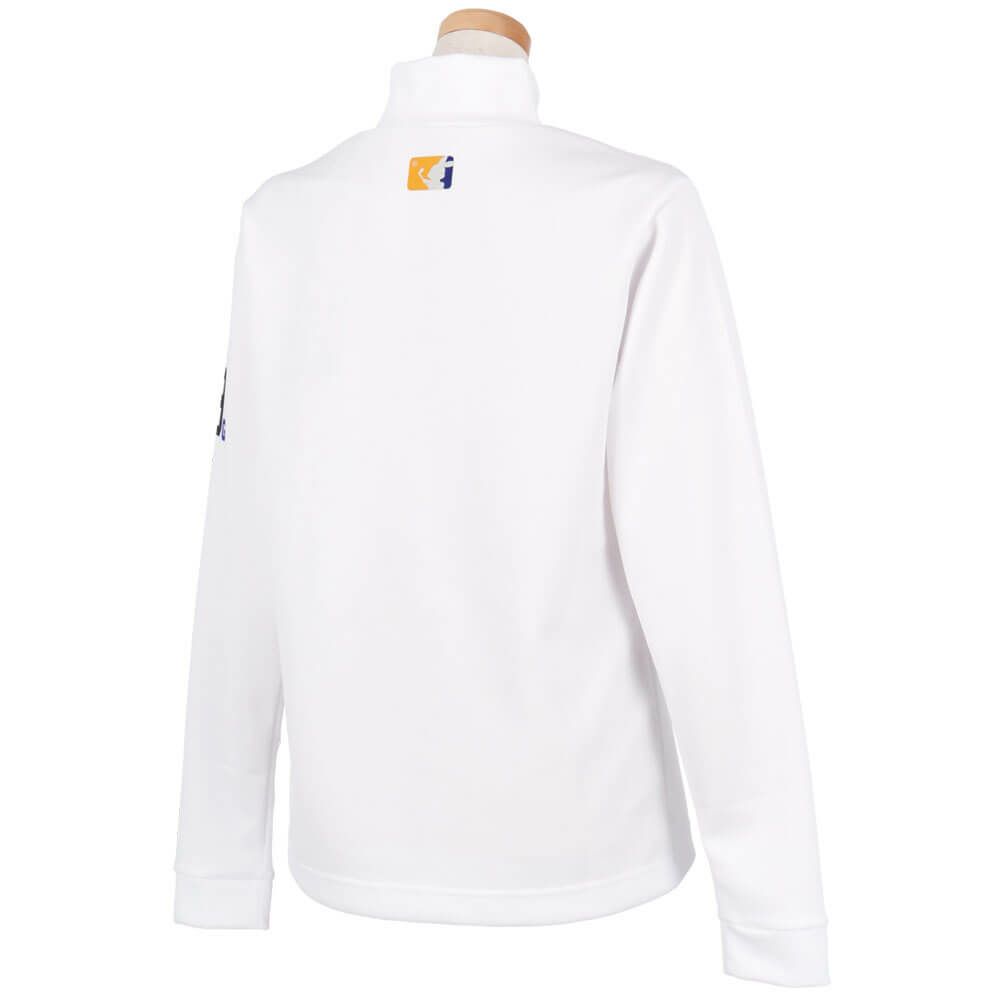 パーリーゲイツ PEARLY GATES　レディース 鹿の子ダンボールゼブラ 長袖 ハイネック カットソー 055-5266002　2025年モデル 詳細1 詳細3