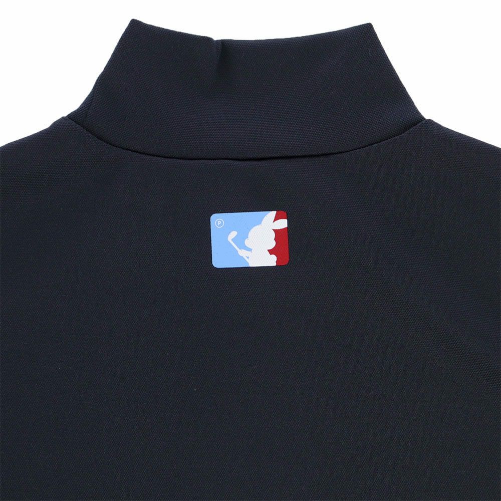 パーリーゲイツ PEARLY GATES　レディース 鹿の子ダンボールゼブラ 長袖 ハイネック カットソー 055-5266002　2025年モデル 詳細1 詳細9