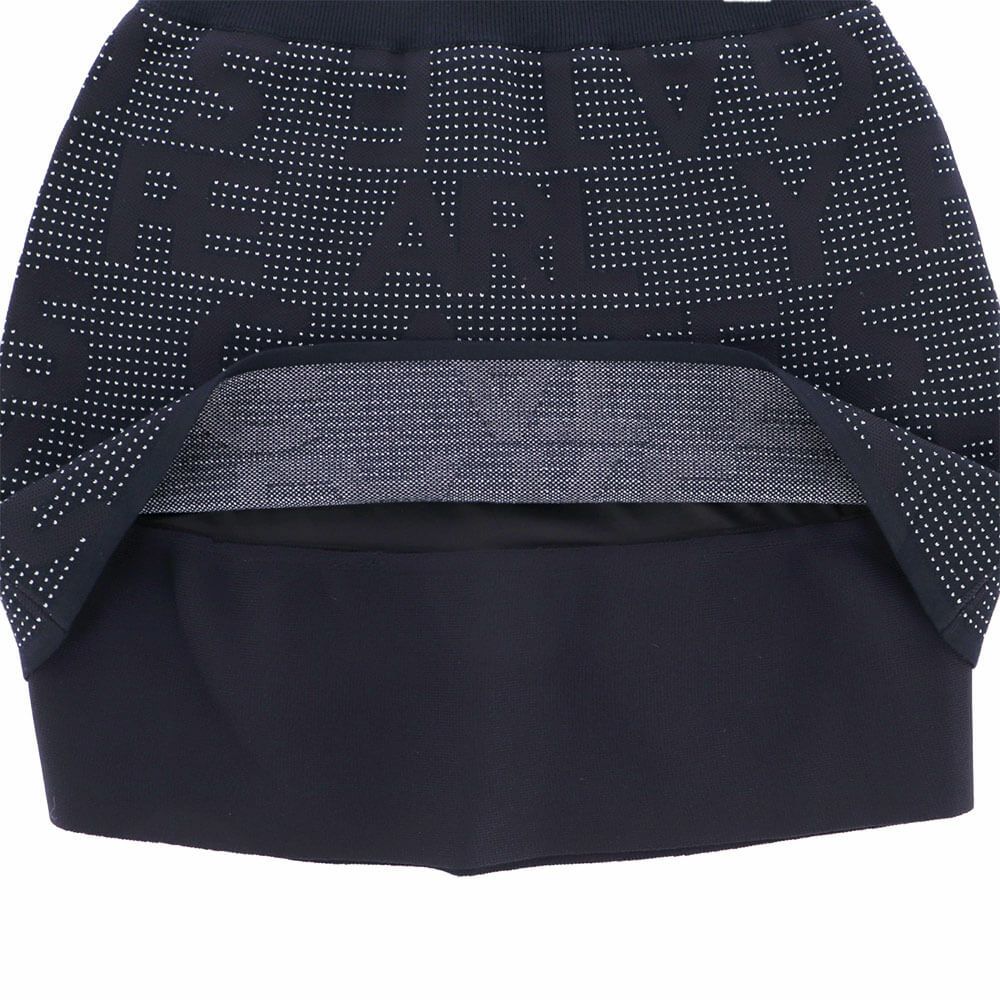 パーリーゲイツ PEARLY GATES　レディース 12G ダブルジャガードロゴ総柄 ニット スカート 055-5234020　2025年モデル 詳細6