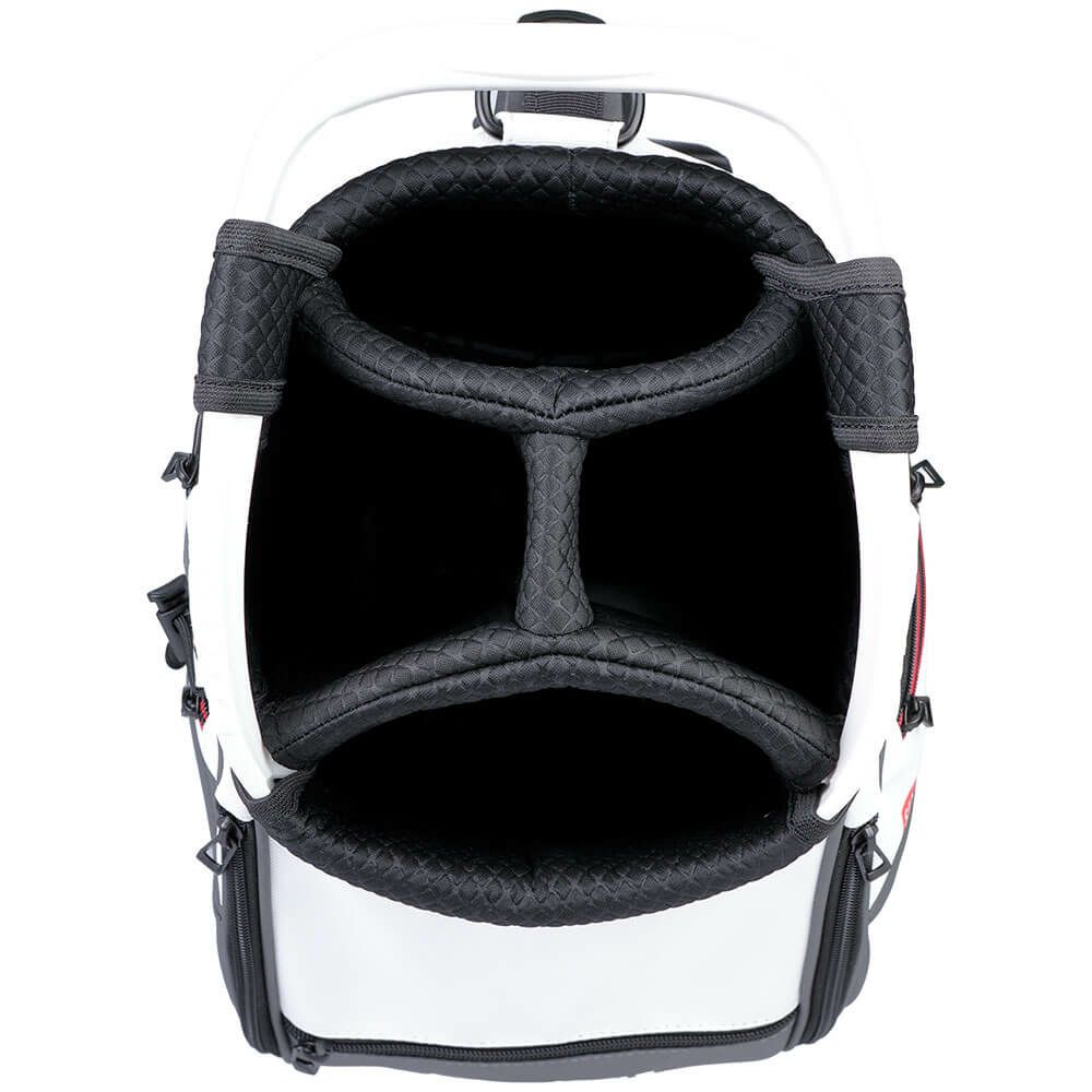 アダバット adabat　カジュアルデザイン メンズ キャディバッグ ABC438 WG ホワイト/グレー　2026年モデル ホワイト/グレー 詳細3