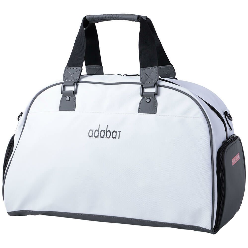 アダバット adabat　カジュアルデザイン メンズ ボストンバッグ ABB438 WH ホワイト　2026年モデル ホワイト 詳細2