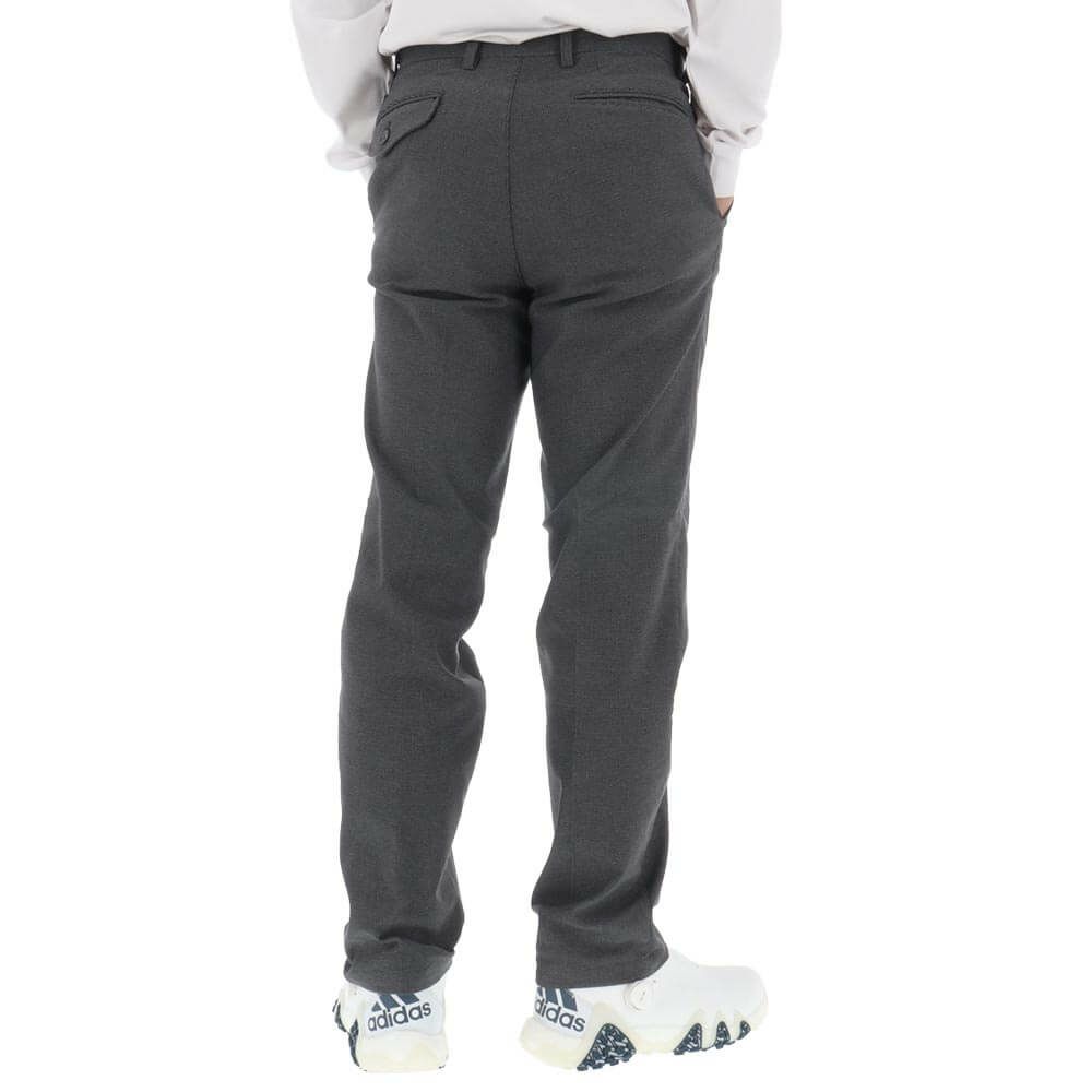 ハワード　メンズ ストレッチ ノータック ロングパンツ 1U0-65812　2025年モデル グレー 詳細2