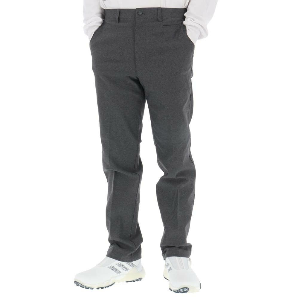 ハワード　メンズ ストレッチ ノータック ロングパンツ 1U0-65812　2025年モデル グレー 詳細3