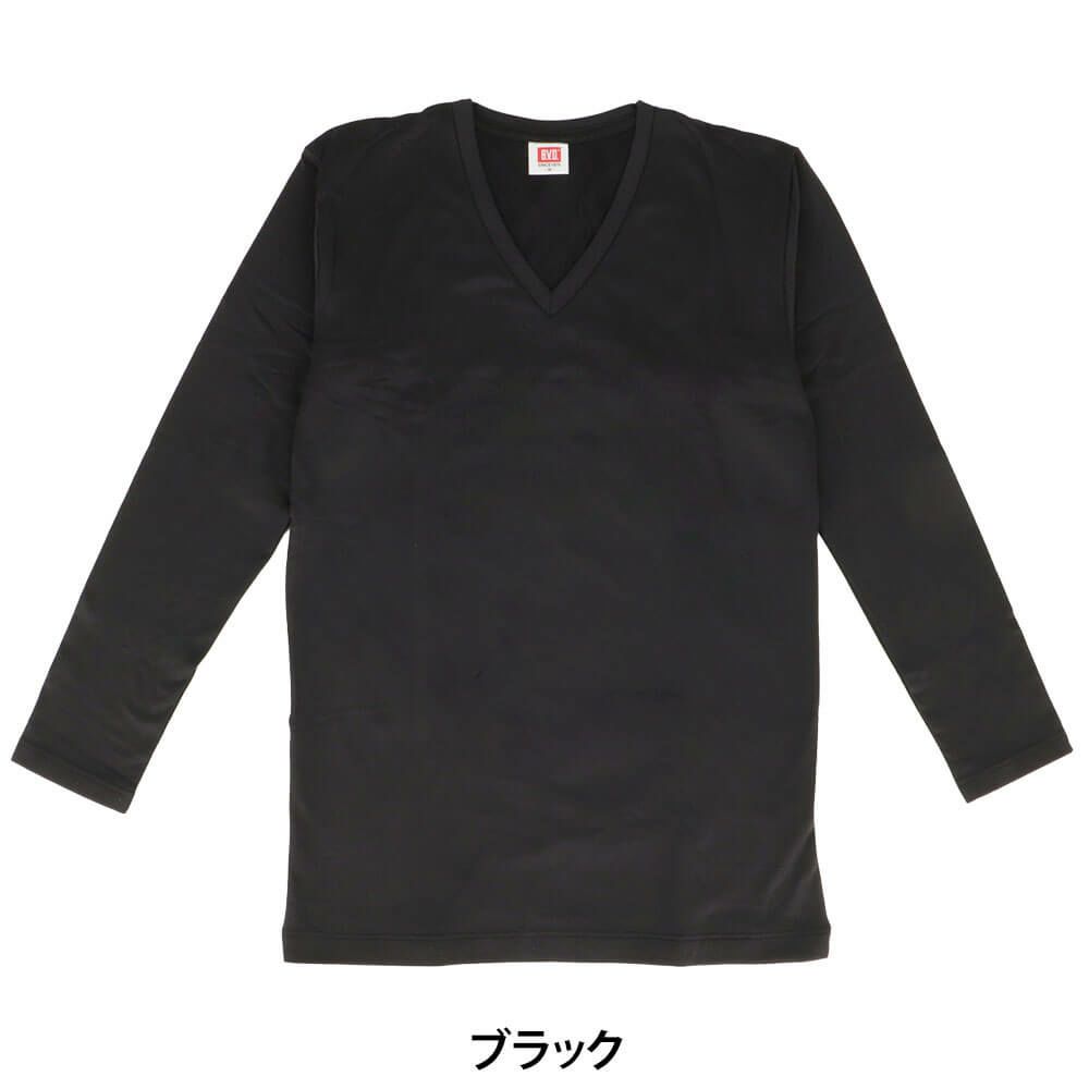 B.V.D. メンズ 瞬暖 Vネック長袖Tシャツ GR078BPS　詳細6