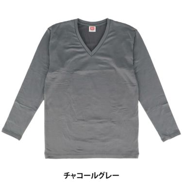 B.V.D. メンズ 瞬暖 Vネック長袖Tシャツ GR098BPS　詳細4