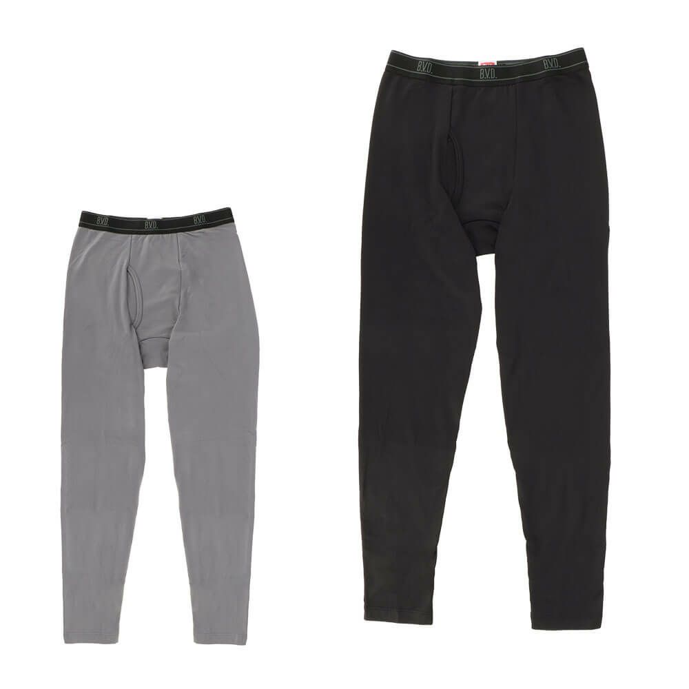 B.V.D. メンズ 瞬暖 裏起毛 あったか防寒 ロングスパッツ GR079CPS
