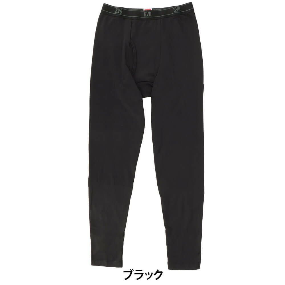 B.V.D. メンズ 瞬暖 裏起毛 あったか防寒 ロングスパッツ GR079CPS　詳細2