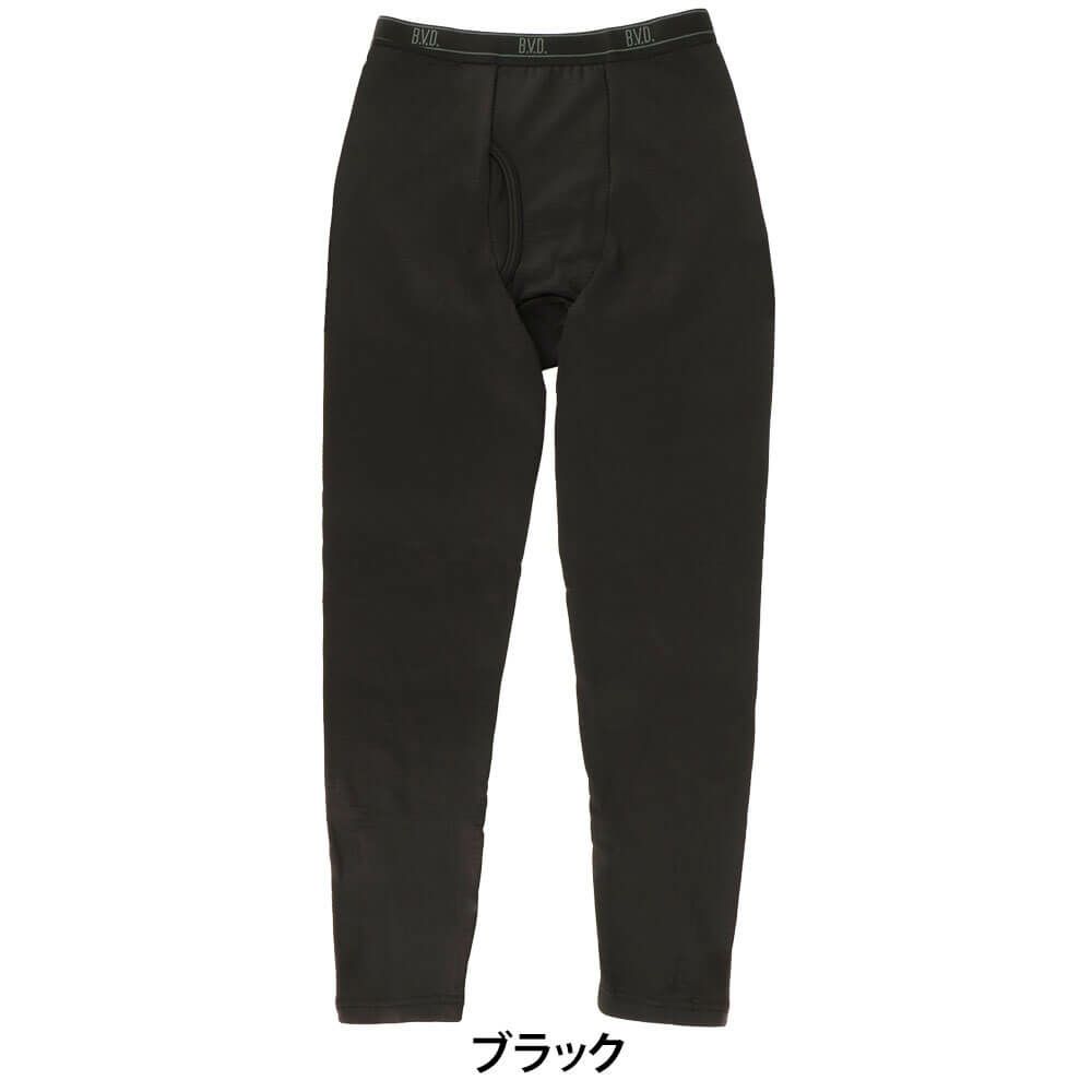 B.V.D. メンズ 瞬暖GRID-TEC 裏起毛 ロングスパッツ GR099CPS　詳細2