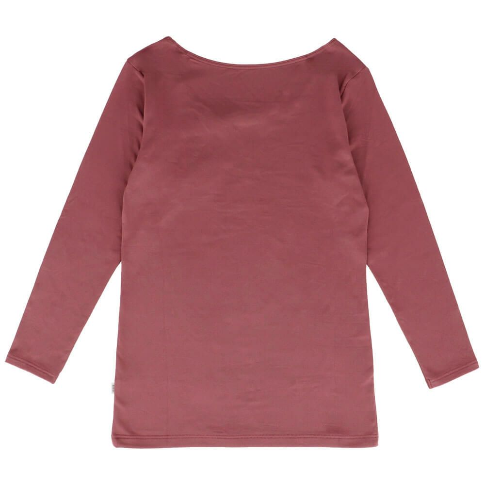 B.V.D. レディース 瞬暖 あったかインナー 裏起毛 8分袖シャツ BAKH38B　詳細9