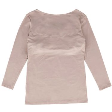 B.V.D. レディース 瞬暖 あったかインナー 裏起毛 カップ付き8分袖シャツ BAKH96B　詳細3