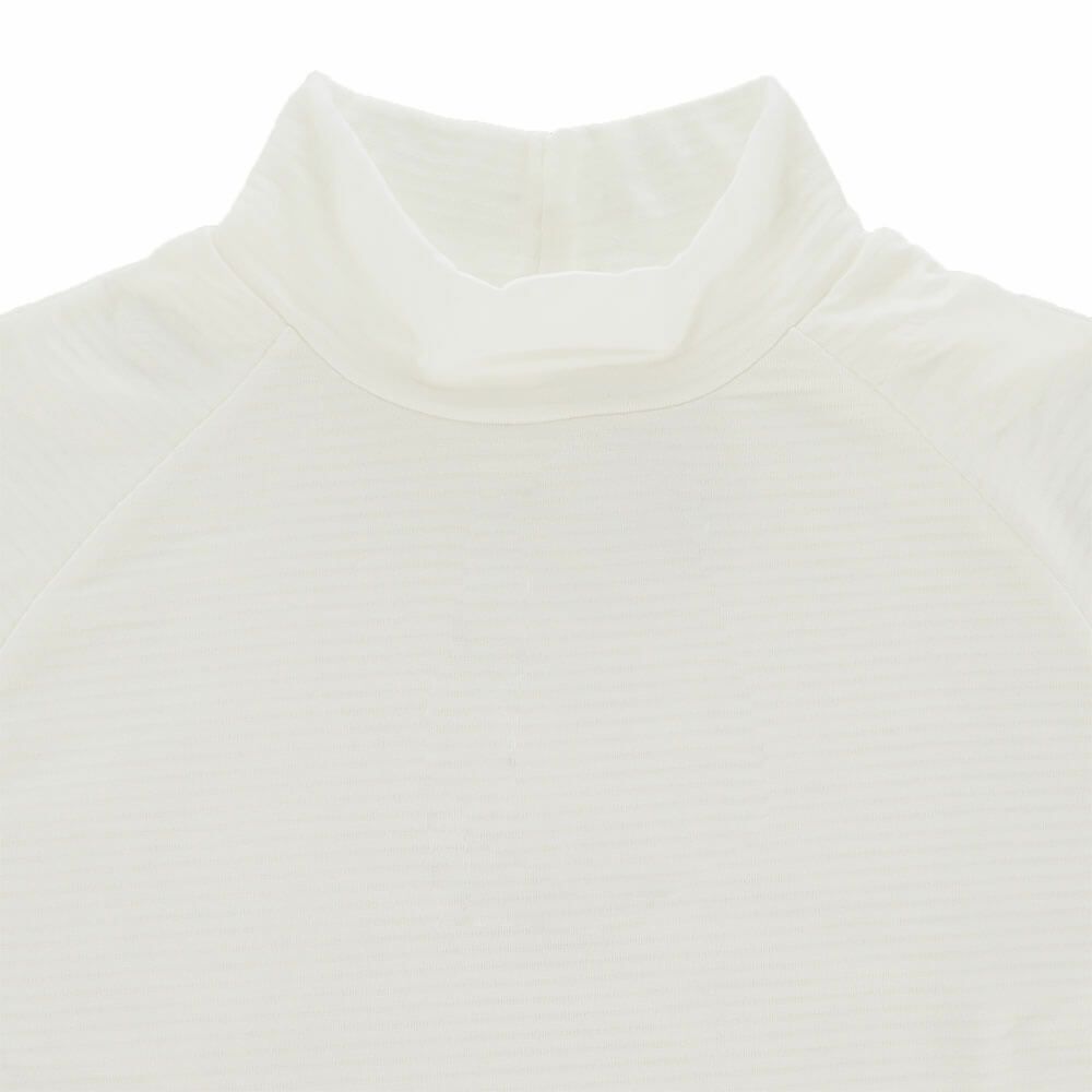 B.V.D. レディース 瞬暖 グリッドテック 裏起毛 10分袖ハイネックシャツ（LLサイズ） BAKU40　詳細4