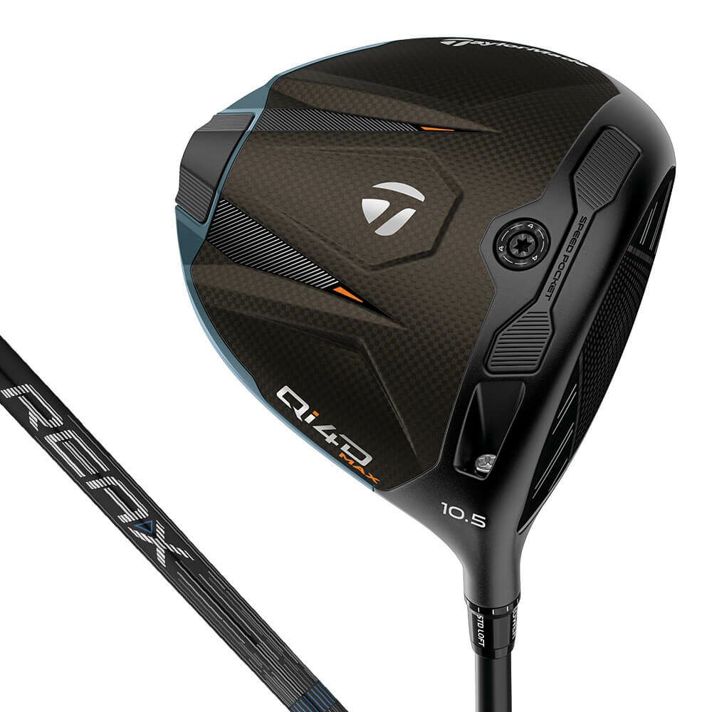テーラーメイド　Qi4D MAX メンズ ドライバー　REAX MR シャフト　2026年モデル