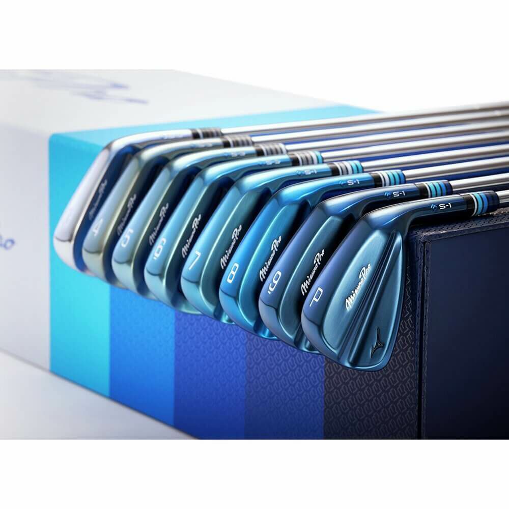 Mizuno Pro ミズノプロ Ice Blue Limited Edition アイアン　8本セット（＃3～9、PW）　ダイナミックゴールド Tour Issue スチールシャフト　2026年モデル 詳細1