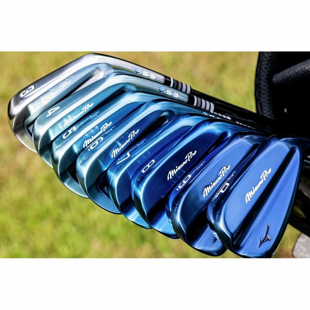 Mizuno Pro ミズノプロ Ice Blue Limited Edition アイアン　8本セット（＃3～9、PW）　ダイナミックゴールド Tour Issue スチールシャフト　2026年モデル 詳細9