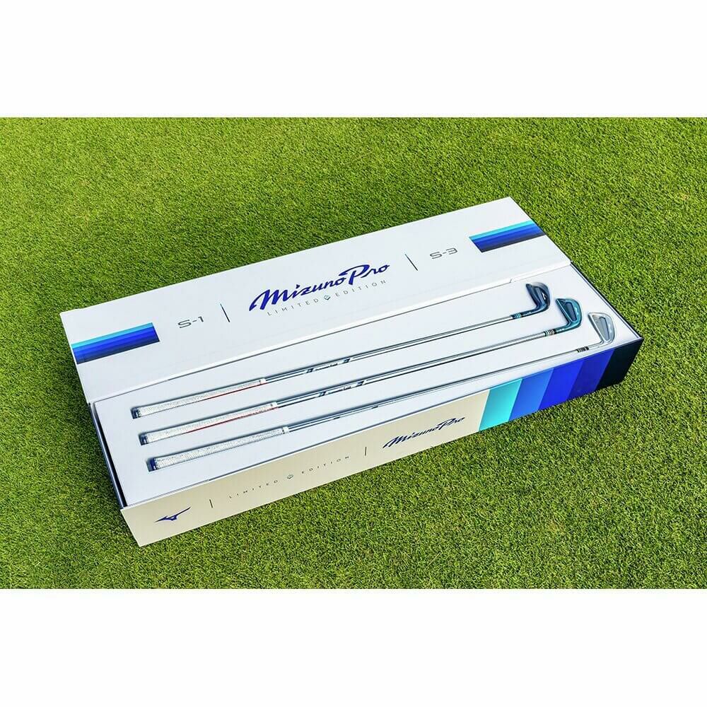 Mizuno Pro ミズノプロ Ice Blue Limited Edition アイアン　8本セット（＃3～9、PW）　ダイナミックゴールド Tour Issue スチールシャフト　2026年モデル 詳細13