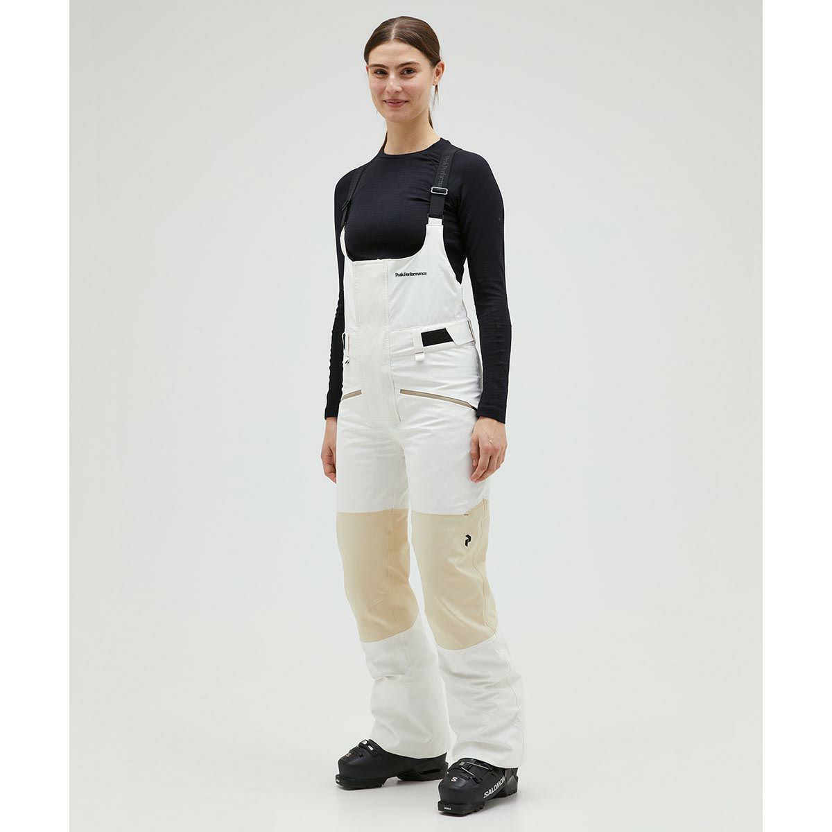 ピークパフォーマンス PEAK PERFORMANCE　スキー スノーボードウェア 2L ストレッチ ビブ パンツ ウィメンズ W 2L Stretch Bib Pants G78995 2024-2025 詳細2