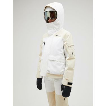 ピークパフォーマンス PEAK PERFORMANCE　スキー スノーボードウェア 2L ストレッチ ジャケット ウィメンズ W 2L Stretch Jacket G78996 2024-2025 SAND FOG