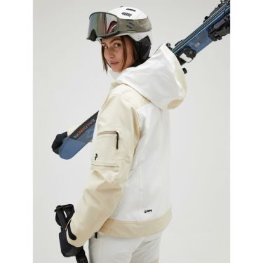 ピークパフォーマンス PEAK PERFORMANCE　スキー スノーボードウェア 2L ストレッチ ジャケット ウィメンズ W 2L Stretch Jacket G78996 2024-2025 SAND FOG 詳細8