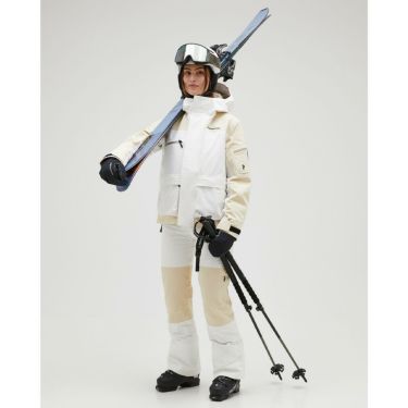 ピークパフォーマンス PEAK PERFORMANCE　スキー スノーボードウェア 2L ストレッチ ジャケット ウィメンズ W 2L Stretch Jacket G78996 2024-2025 SAND FOG 詳細10